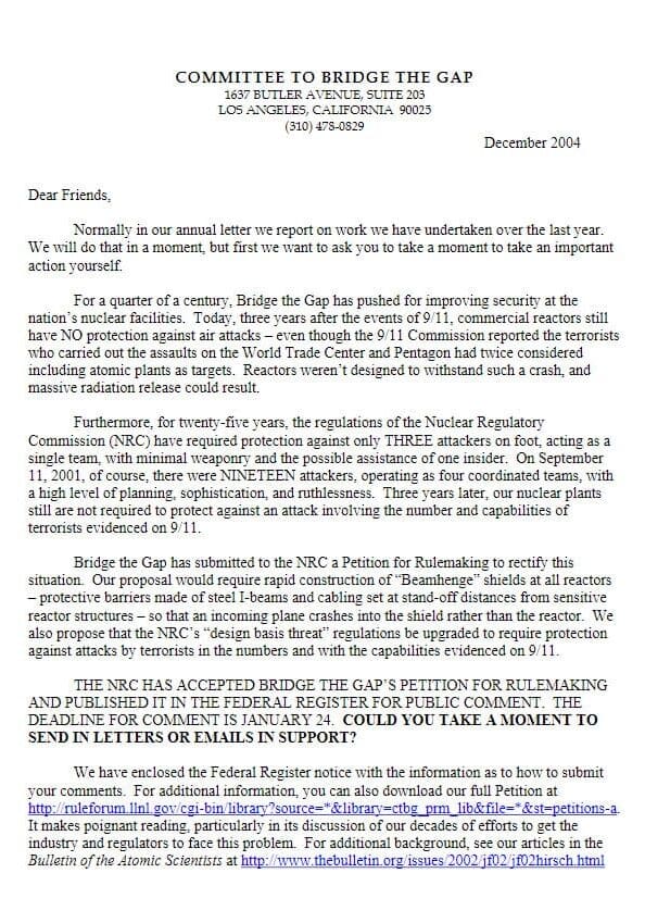 2004 CBG Annual Newsletter Winter