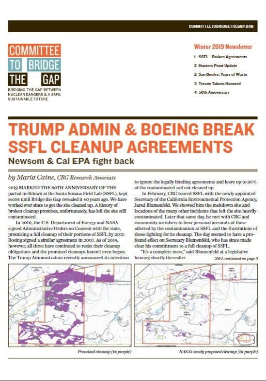 2019 CBG Annual Newsletter Winter